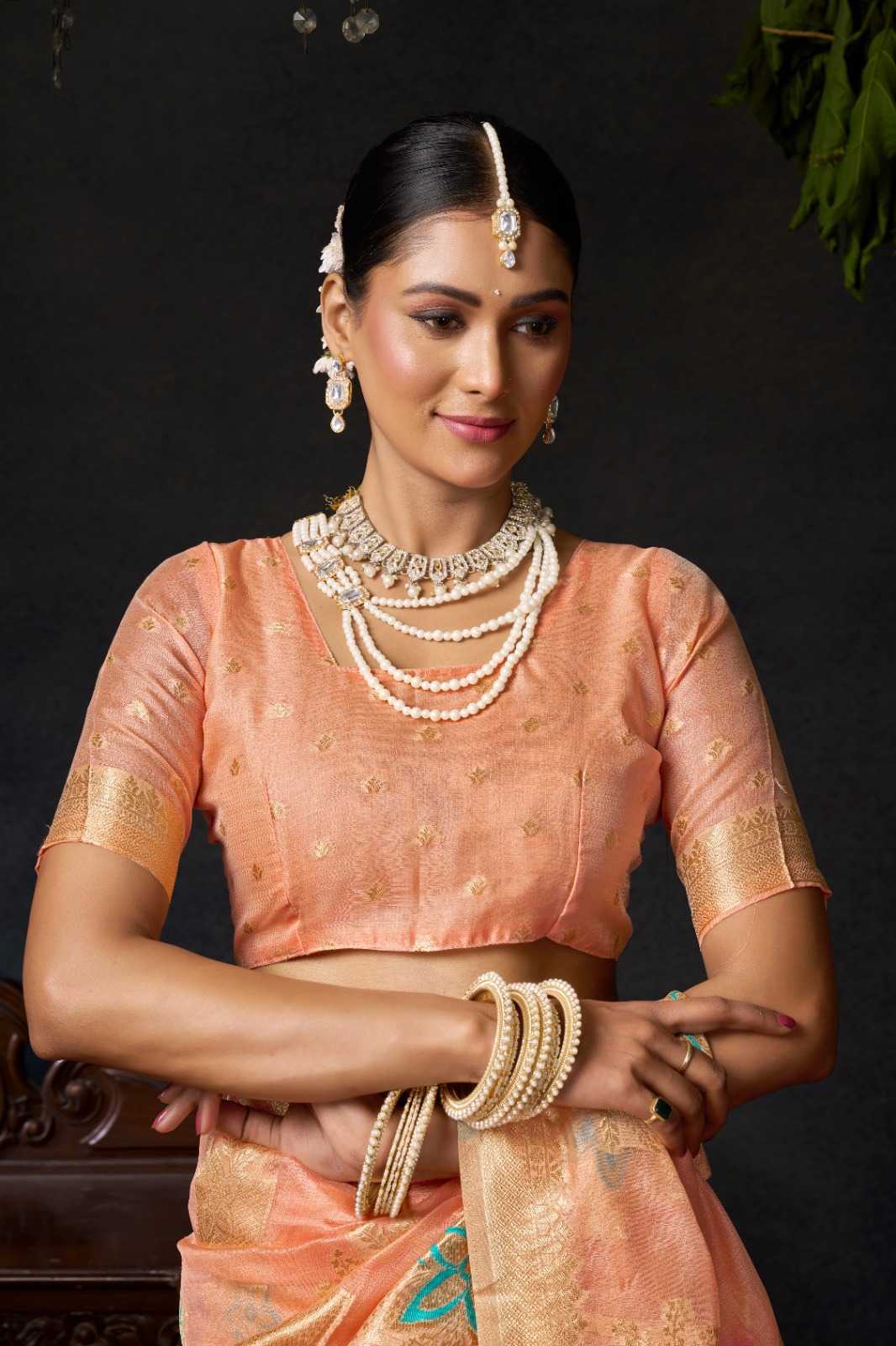 Gobuni Sundari Organza Designer Saree