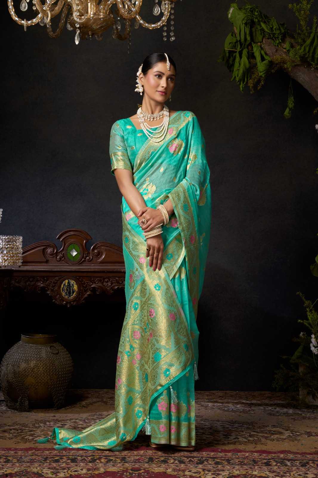 Organza Designer Saree