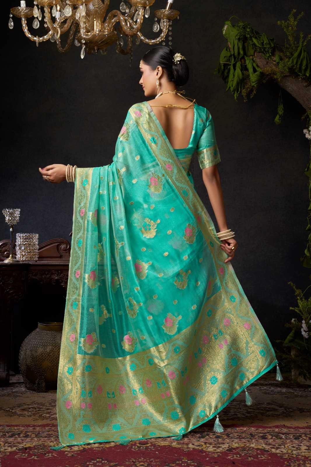 Organza Designer Saree