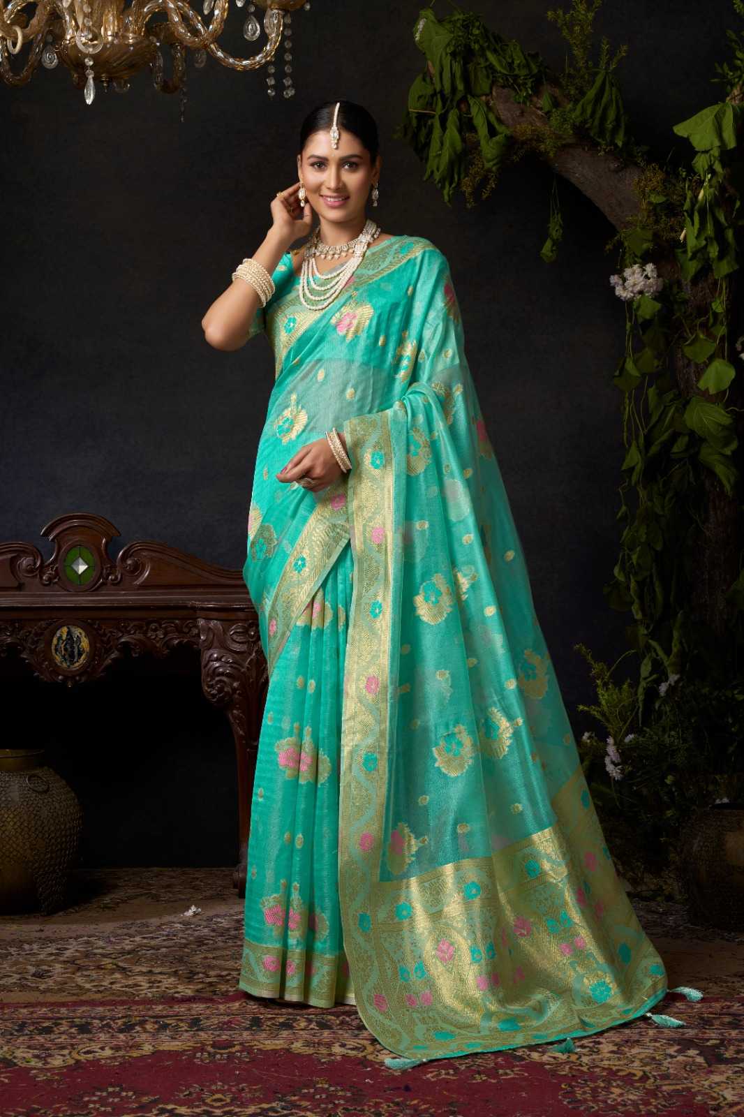 Organza Designer Saree