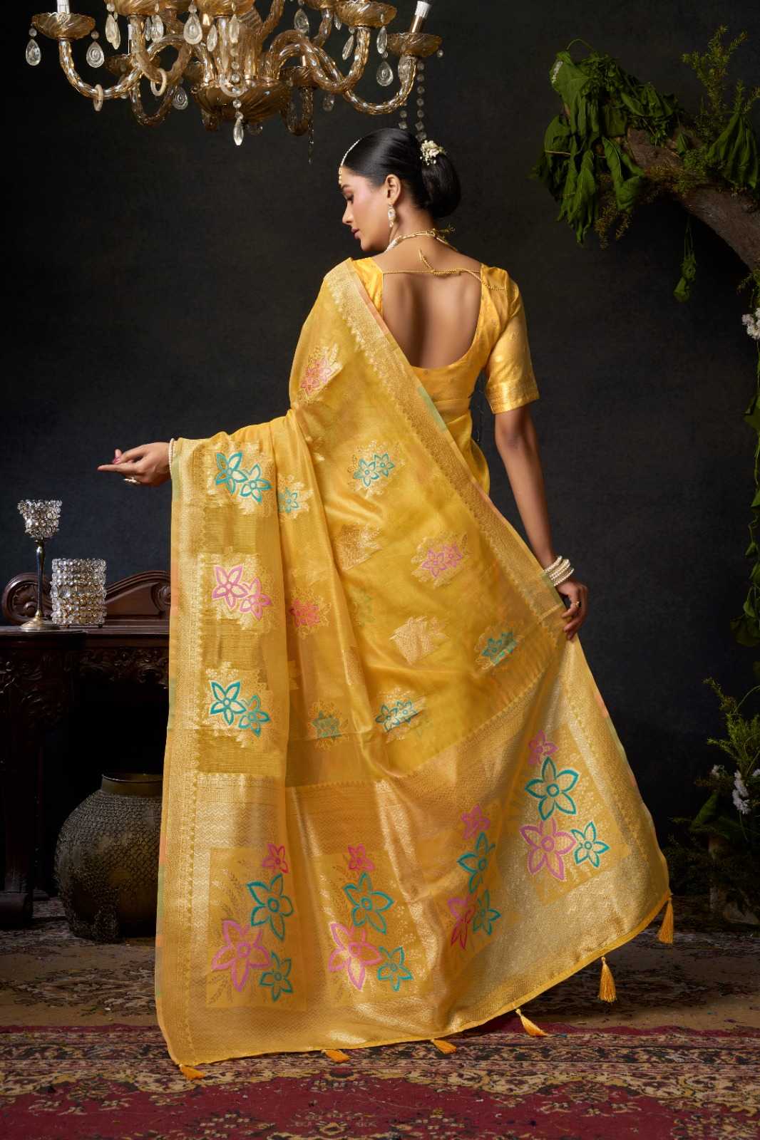 Organza Designer Saree