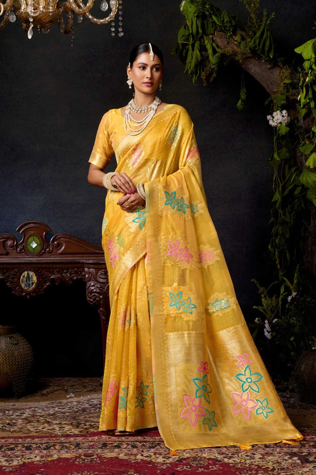 Organza Designer Saree
