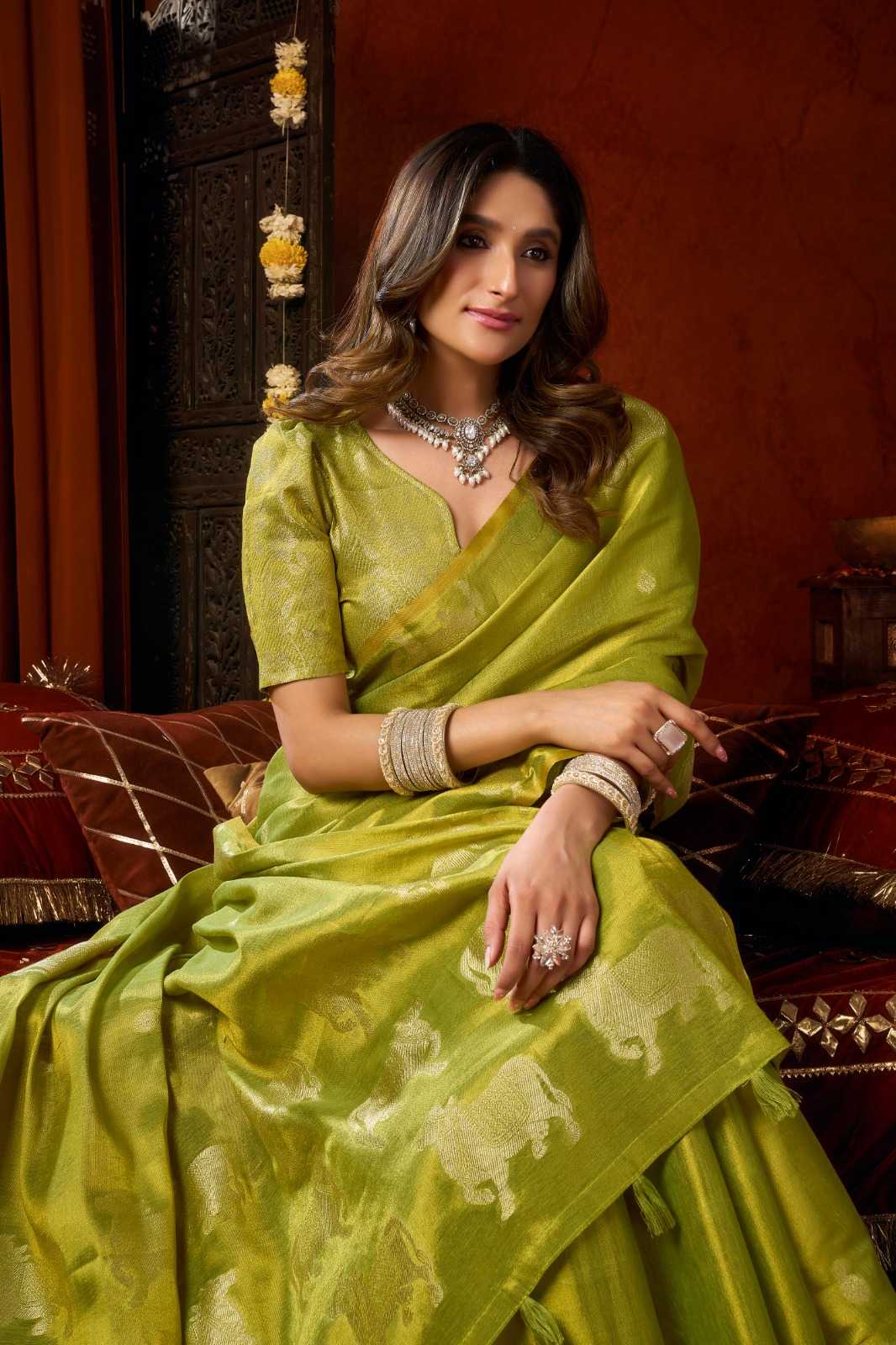 Gobuni Supriya Tissue Party Wear Saree