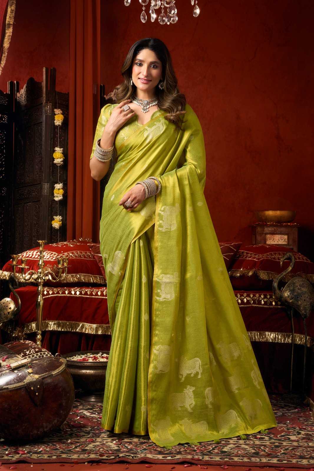 Gobuni Supriya Tissue Party Wear Saree