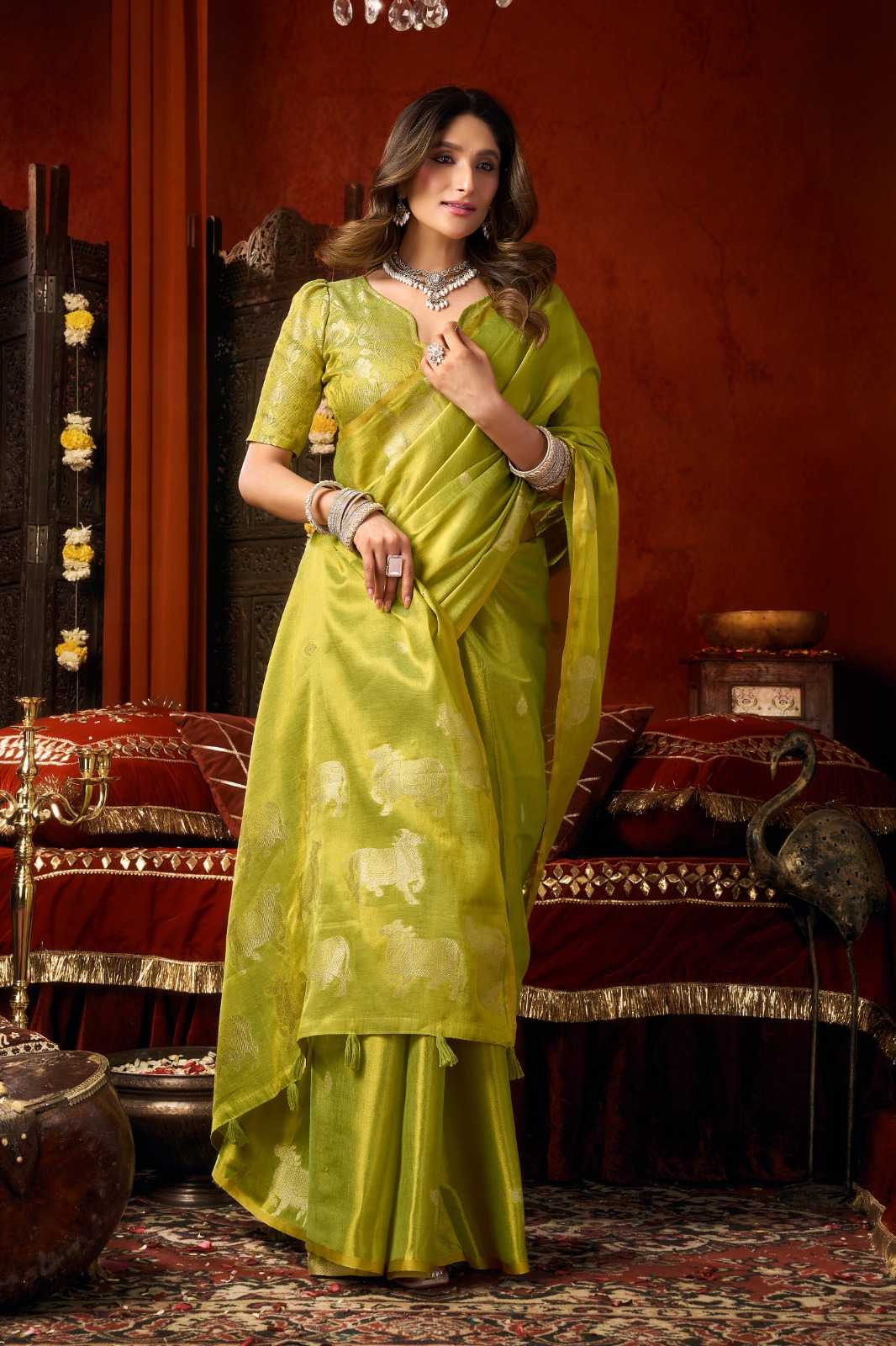Gobuni Supriya Tissue Party Wear Saree