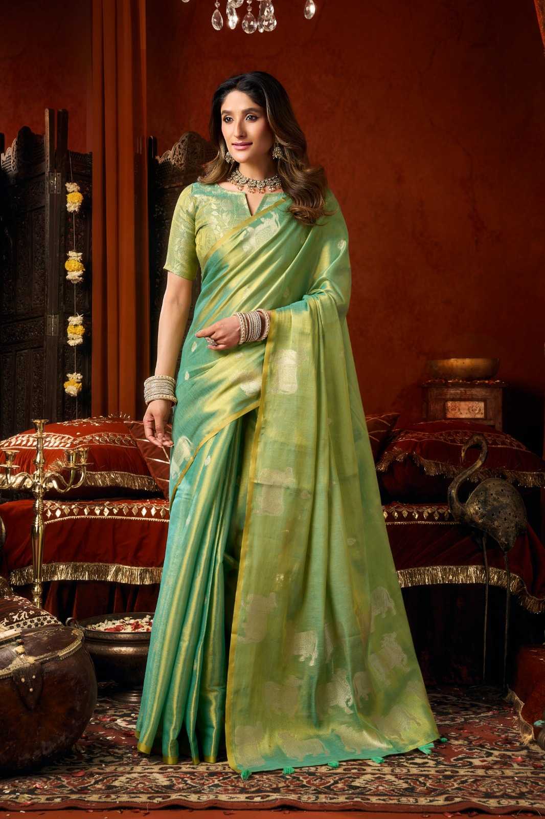 Gobuni Supriya Tissue Party Wear Saree
