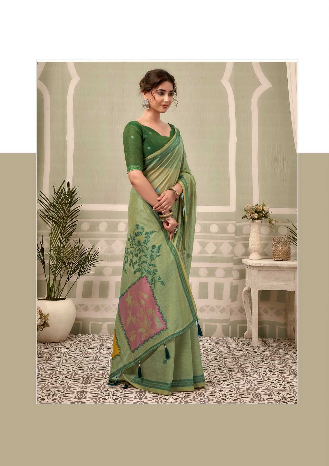 Cotton Designer Saree
