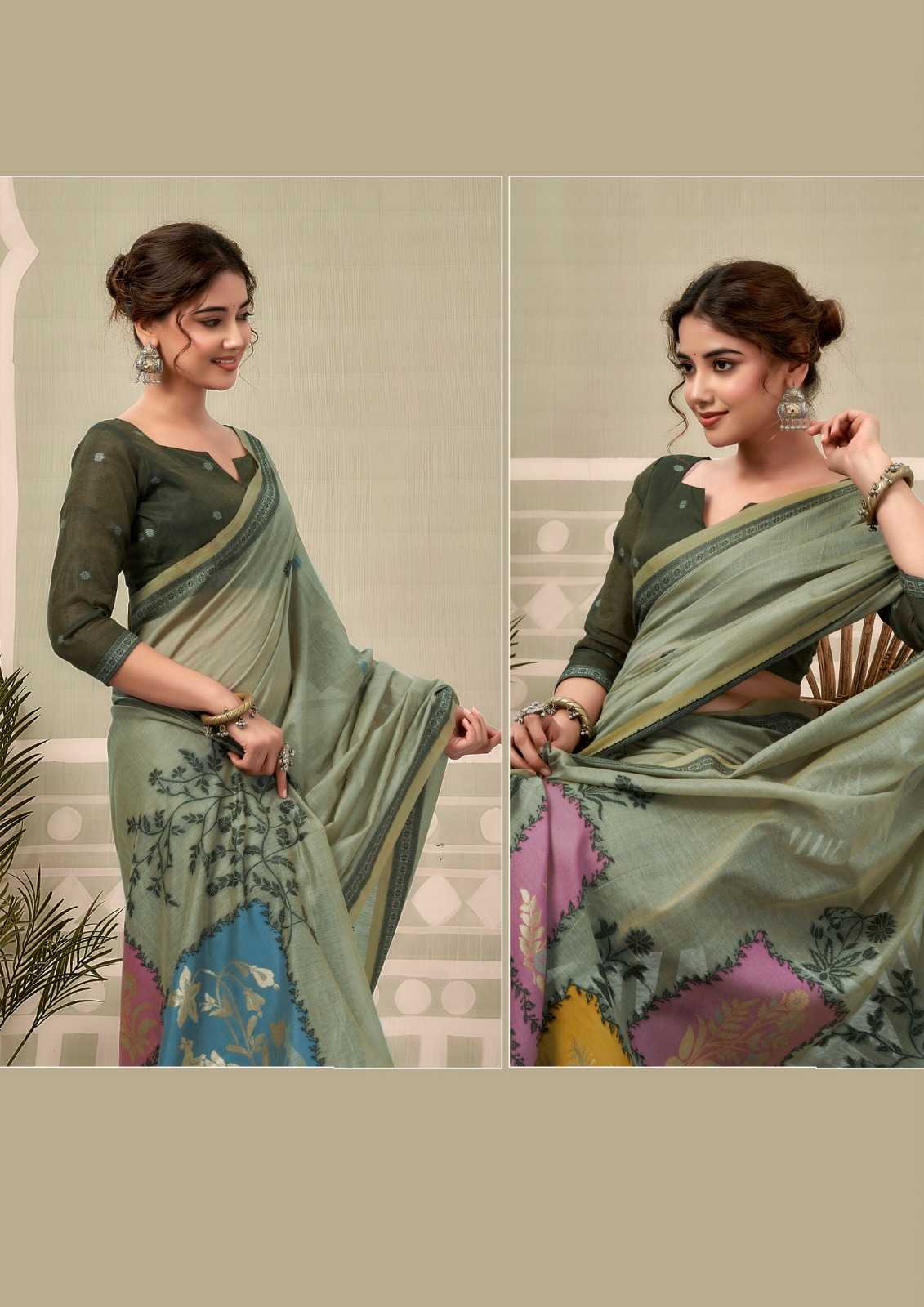 Cotton Designer Saree