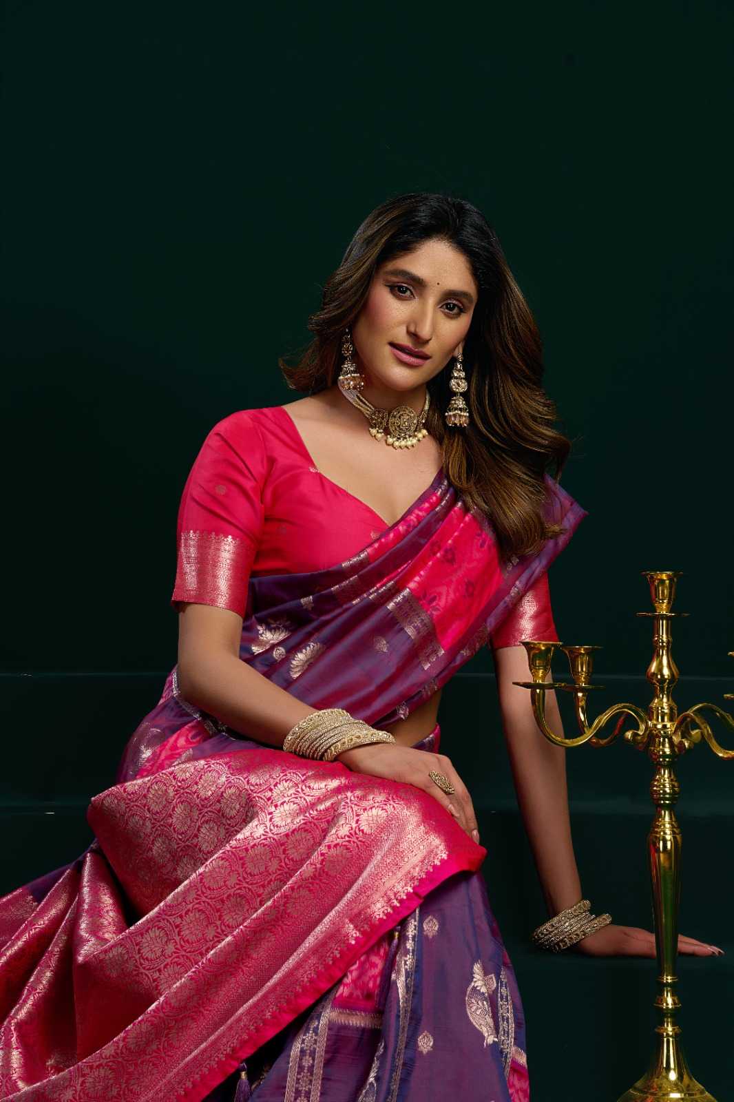 Gobuni Swara Soft Silk Saree