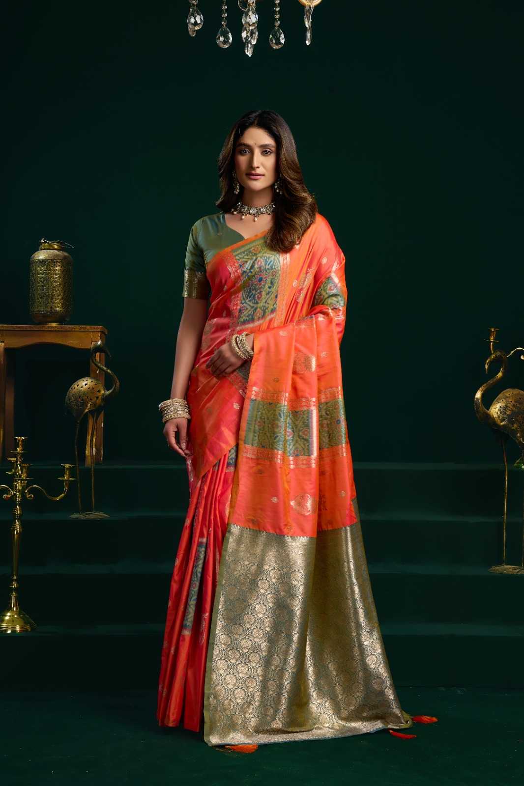 Gobuni Swara Soft Silk Saree