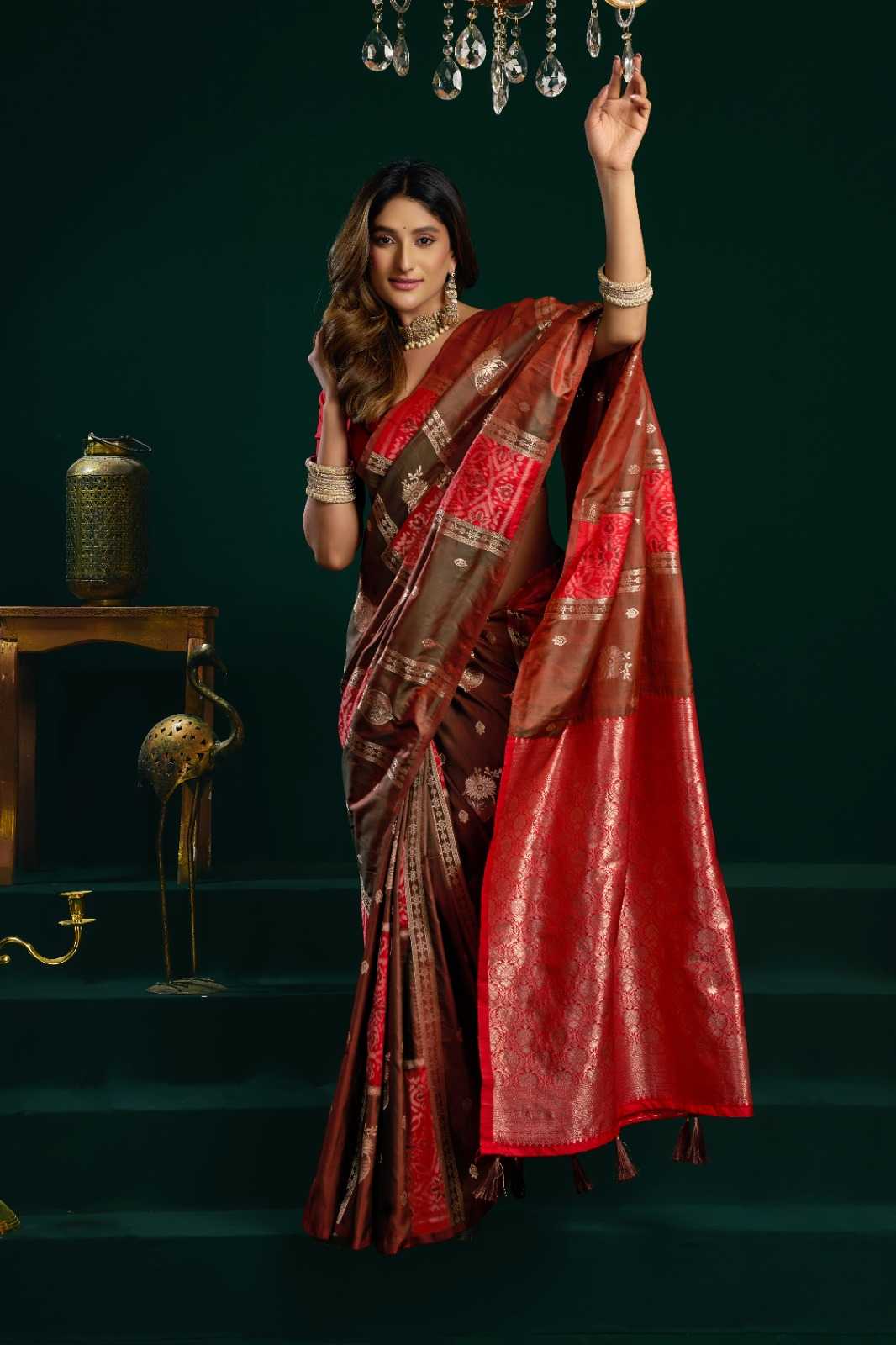 Gobuni Swara Soft Silk Saree