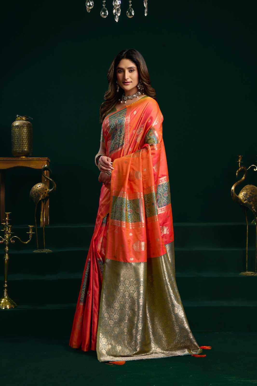 Gobuni Swara Soft Silk Saree