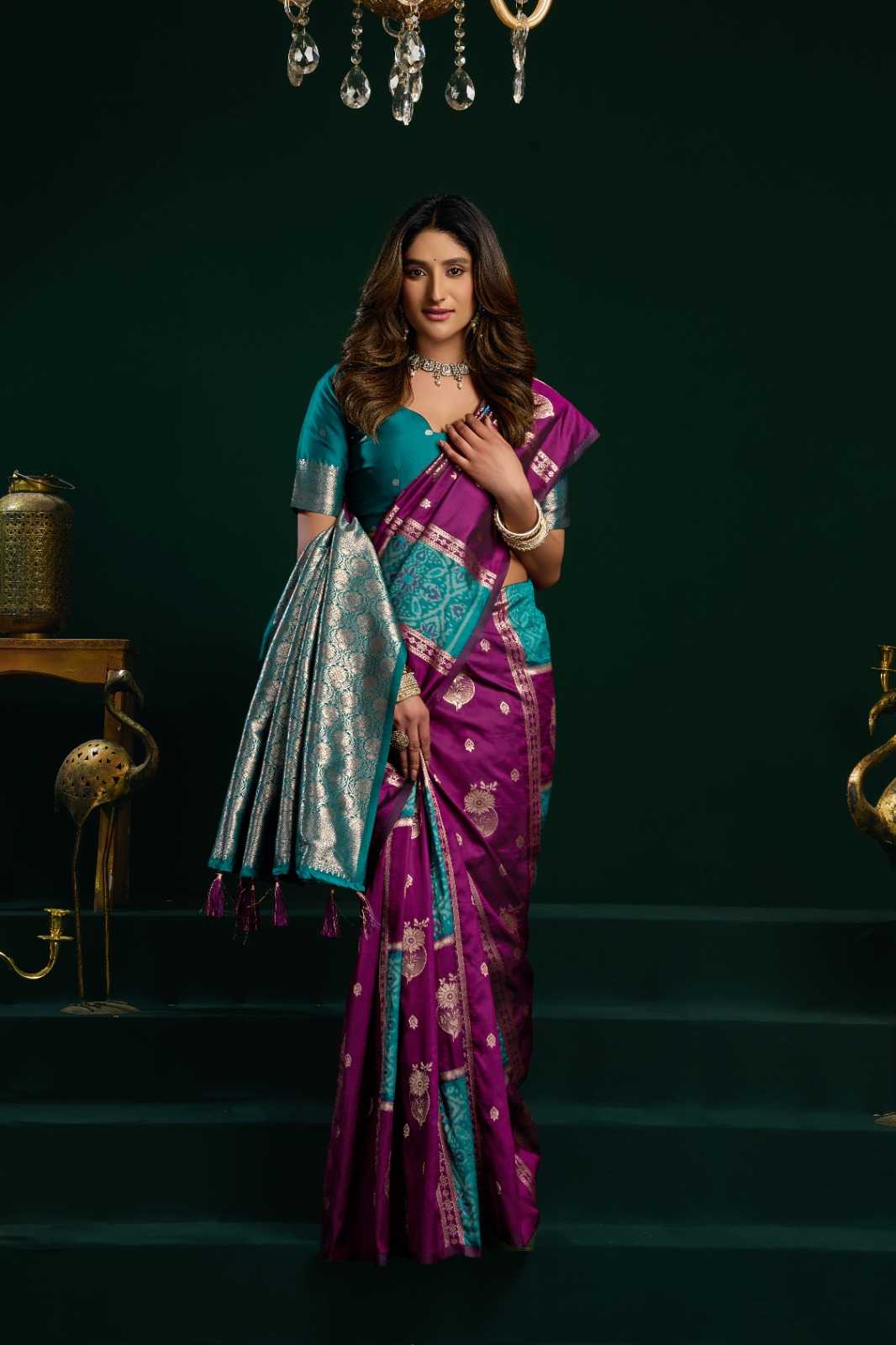 Gobuni Swara Soft Silk Saree