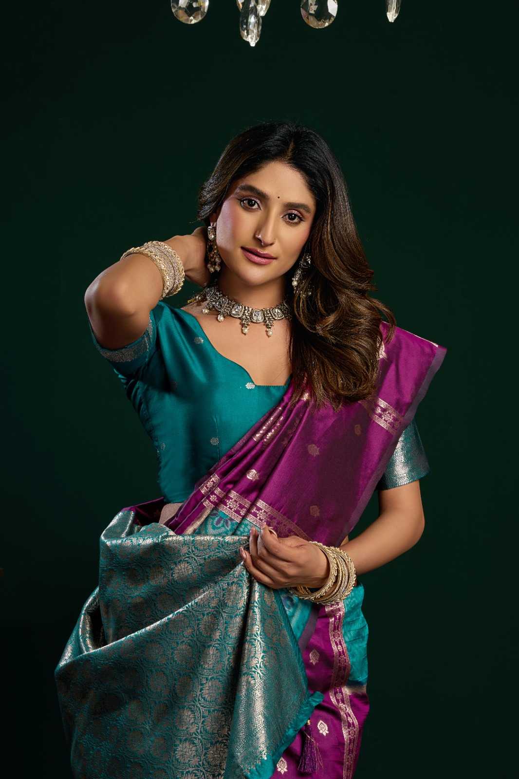 Gobuni Swara Soft Silk Saree
