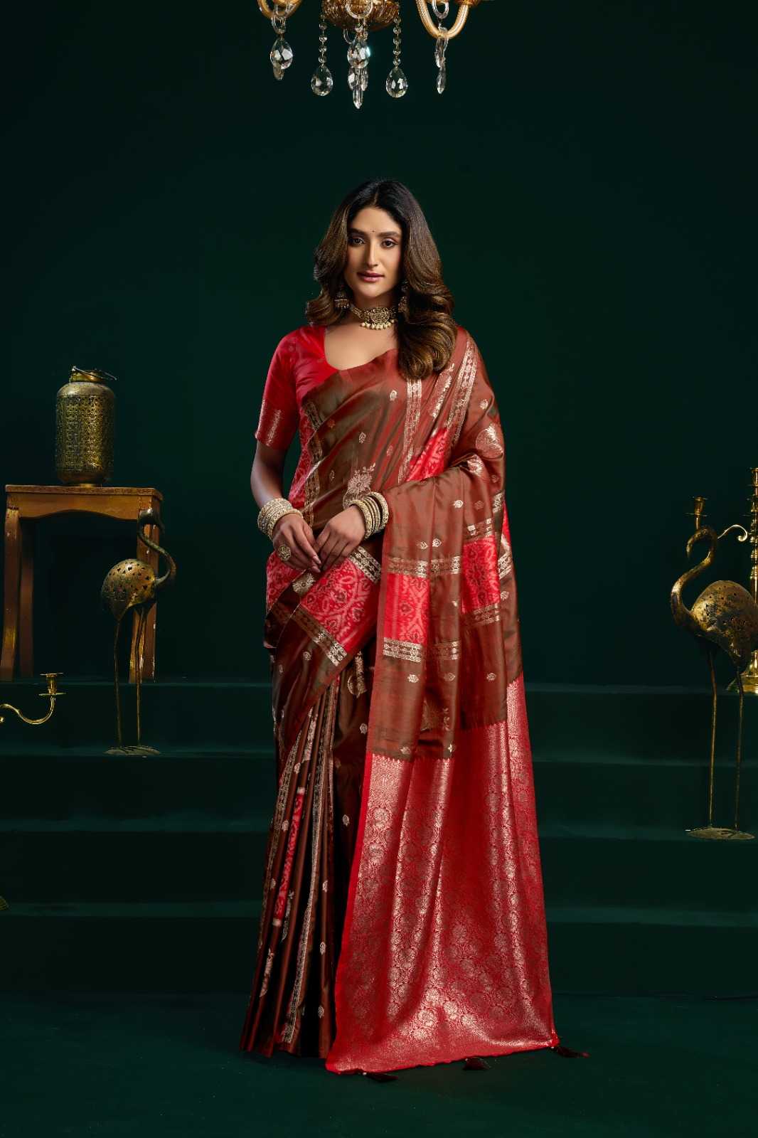 Gobuni Swara Soft Silk Saree