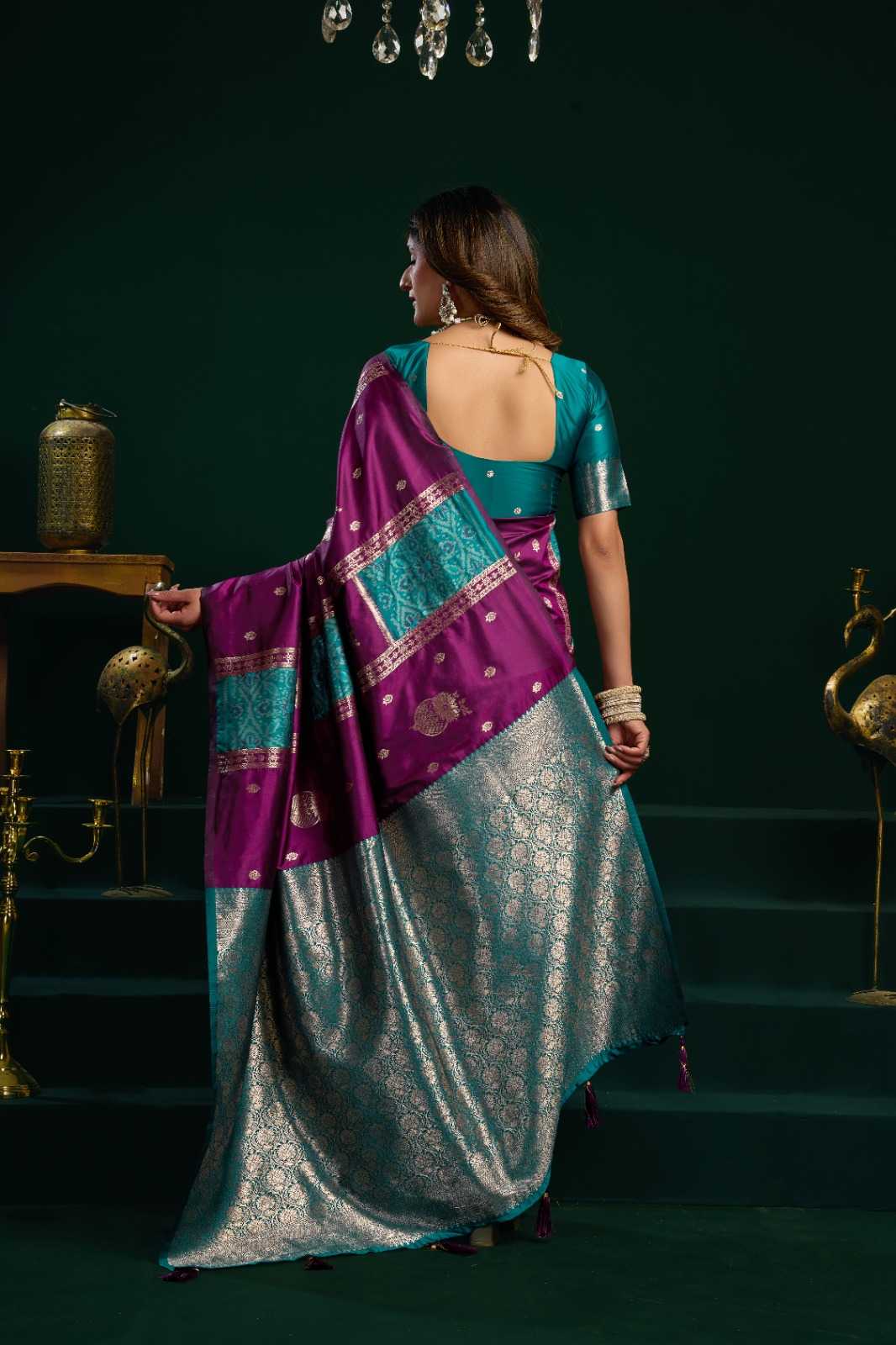 Gobuni Swara Soft Silk Saree