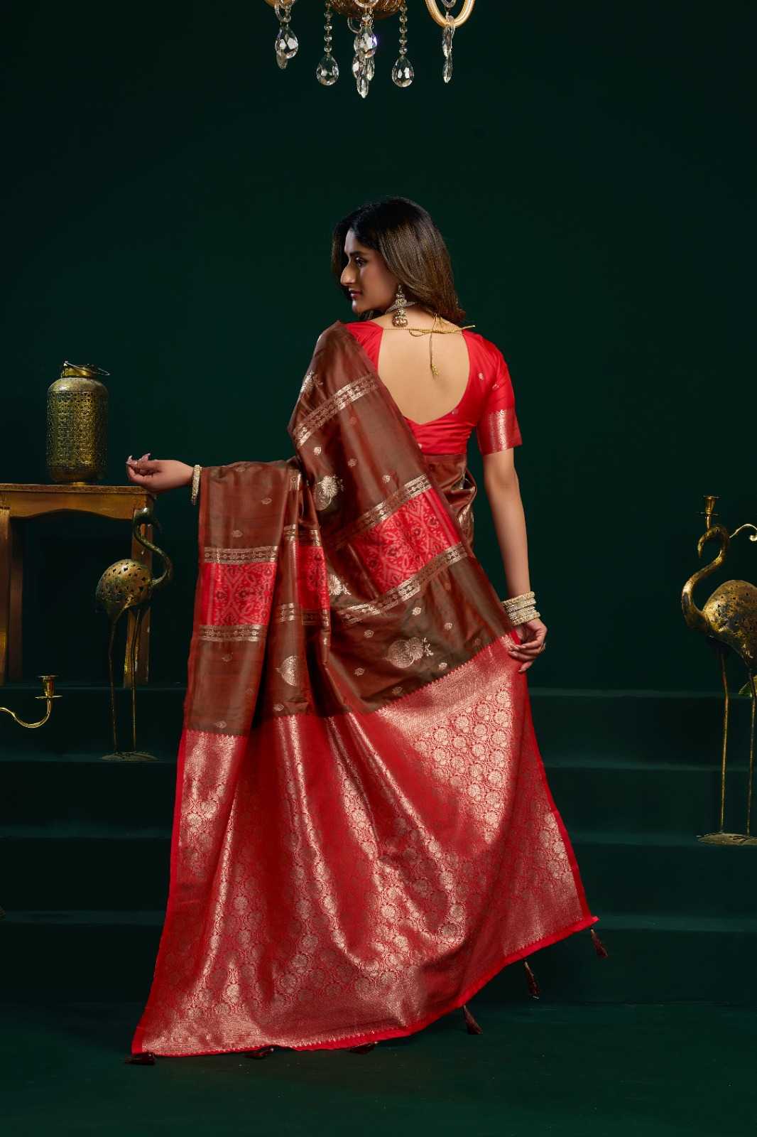 Gobuni Swara Soft Silk Saree