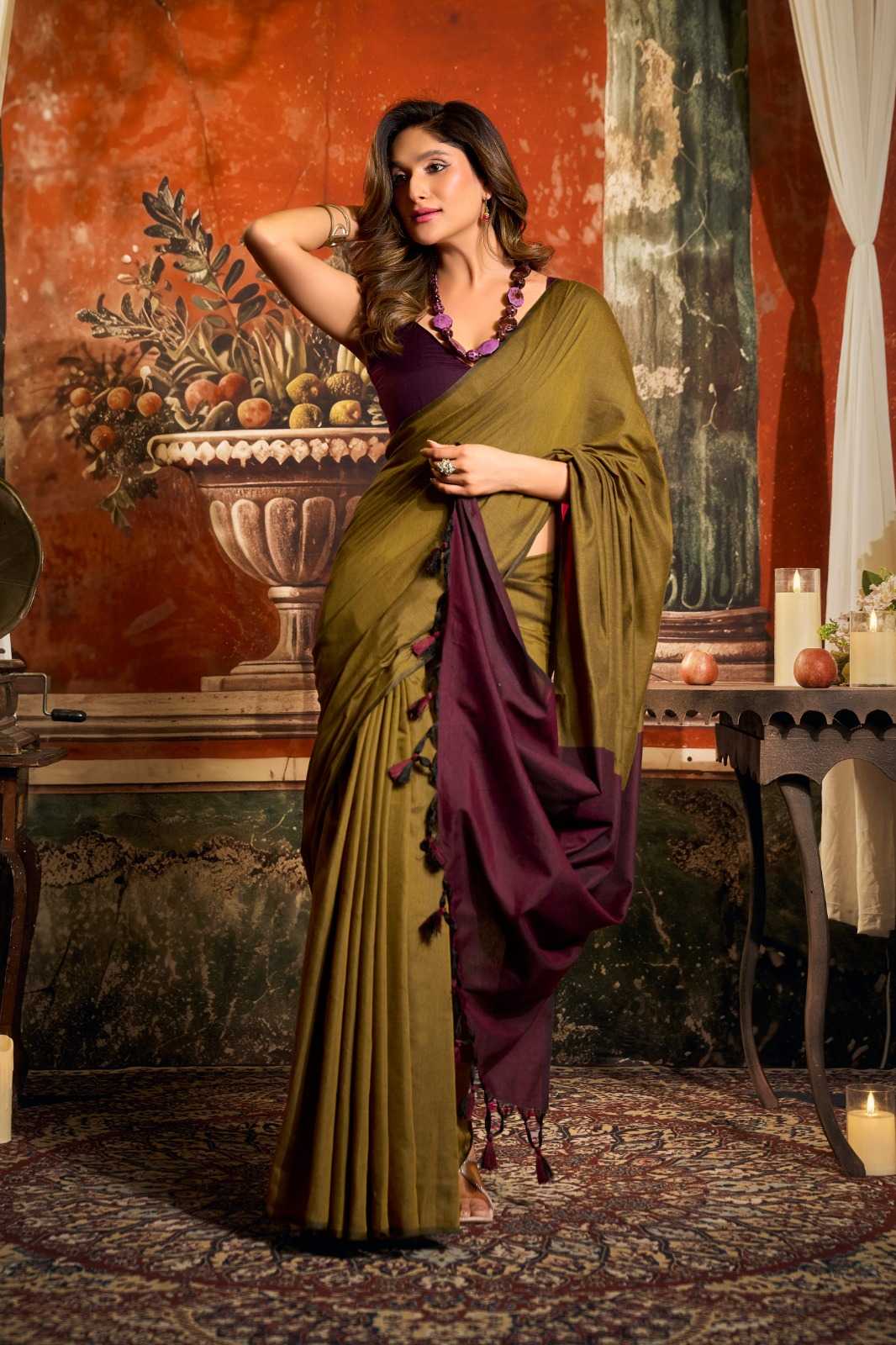 Cotton Fancy Saree