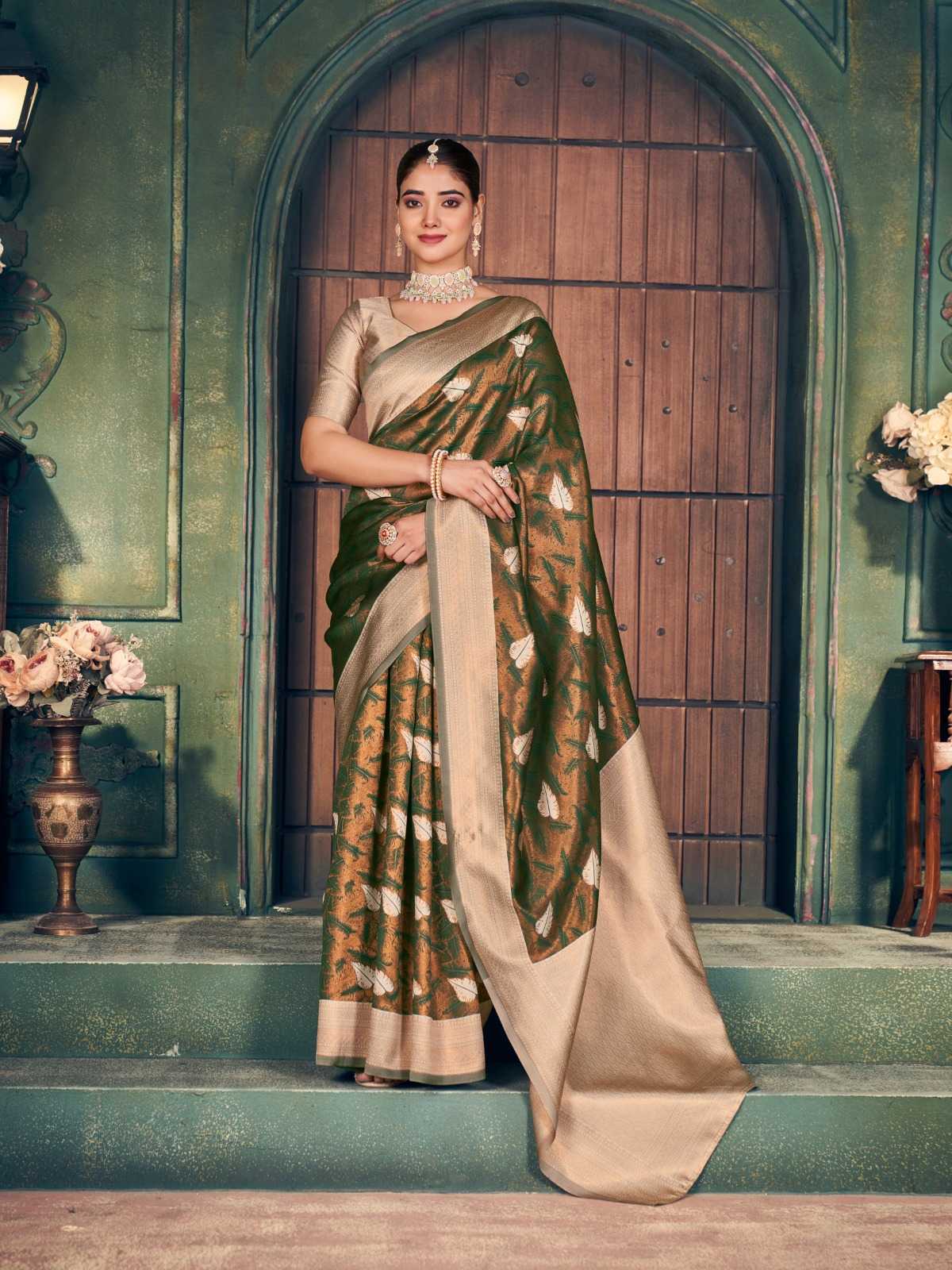 Gobuni Zari Silk Soft Saree