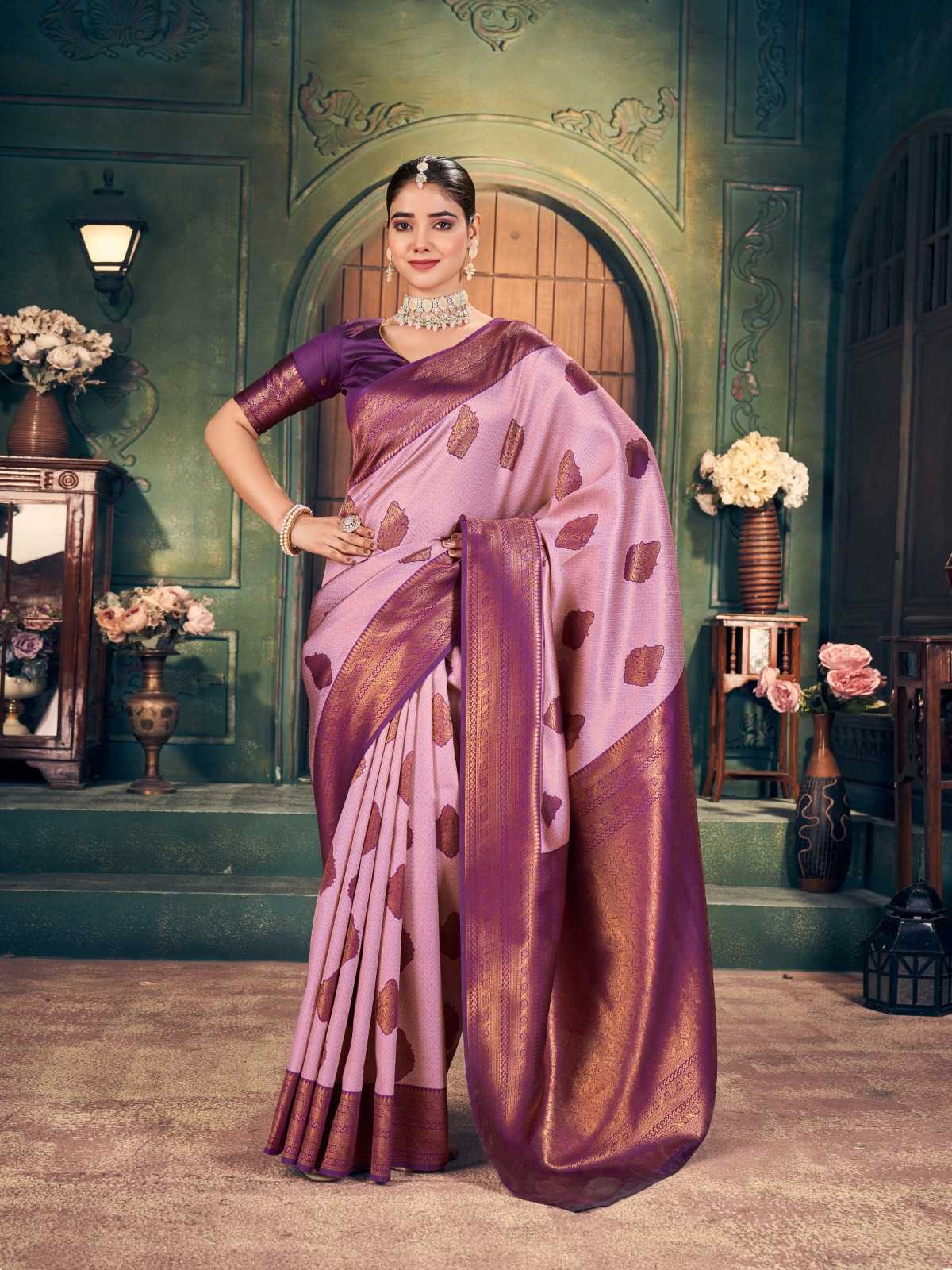 Gobuni Zari Silk Soft Saree