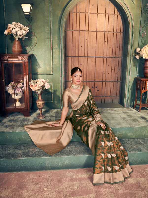 Gobuni Zari Silk Soft Saree