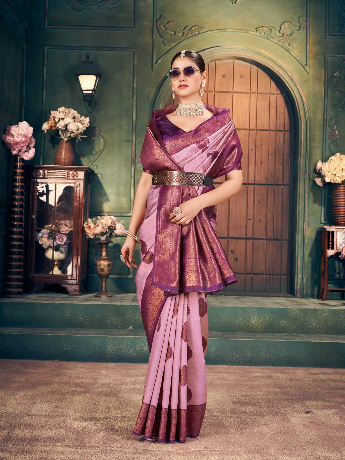 Gobuni Zari Silk Soft Saree