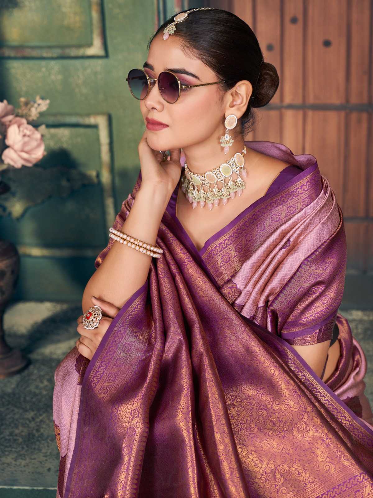 Gobuni Zari Silk Soft Saree
