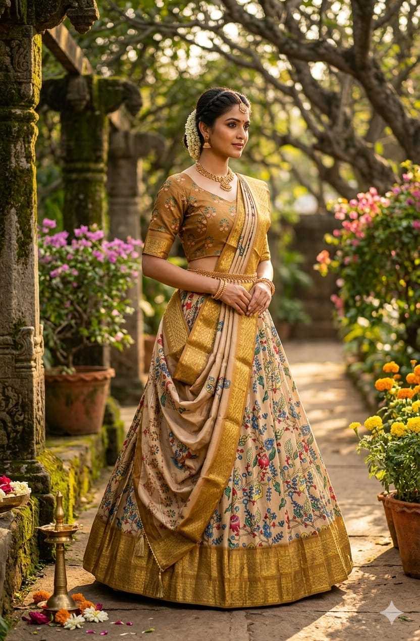 Soft Cotton Silk Traditional Lehenga
