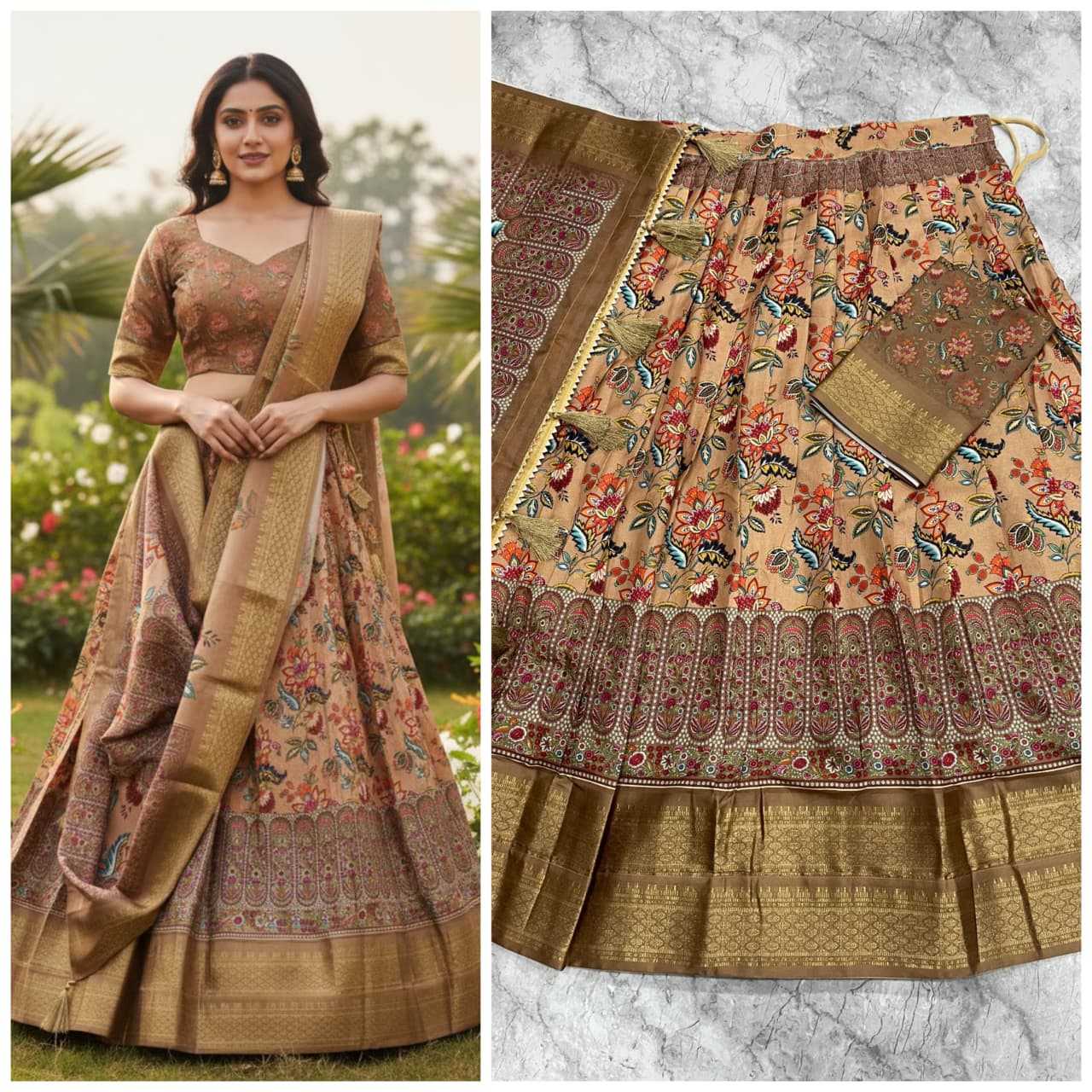 Soft Cotton Silk Traditional Lehenga