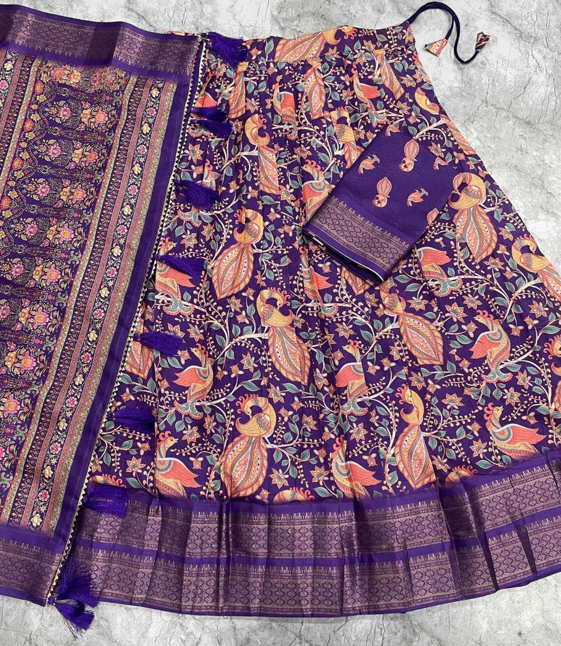 Soft Cotton Silk Traditional Lehenga