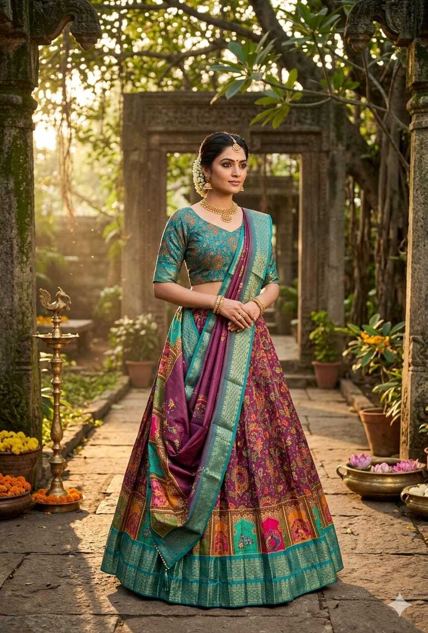 Soft Cotton Silk Traditional Lehenga
