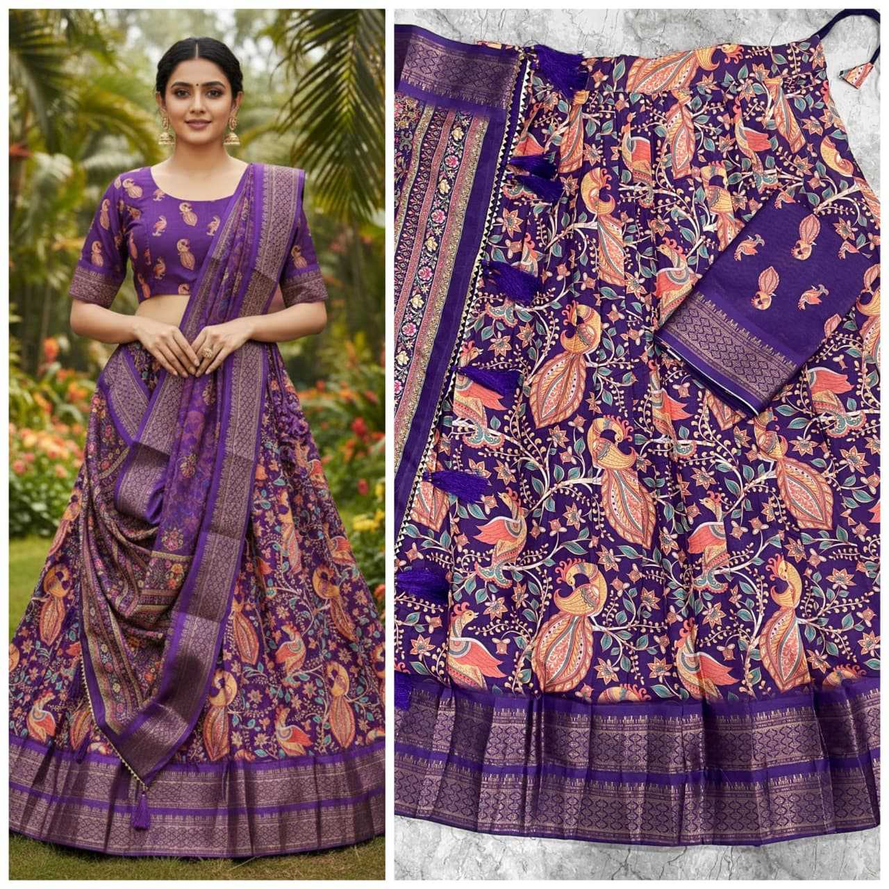 Soft Cotton Silk Traditional Lehenga