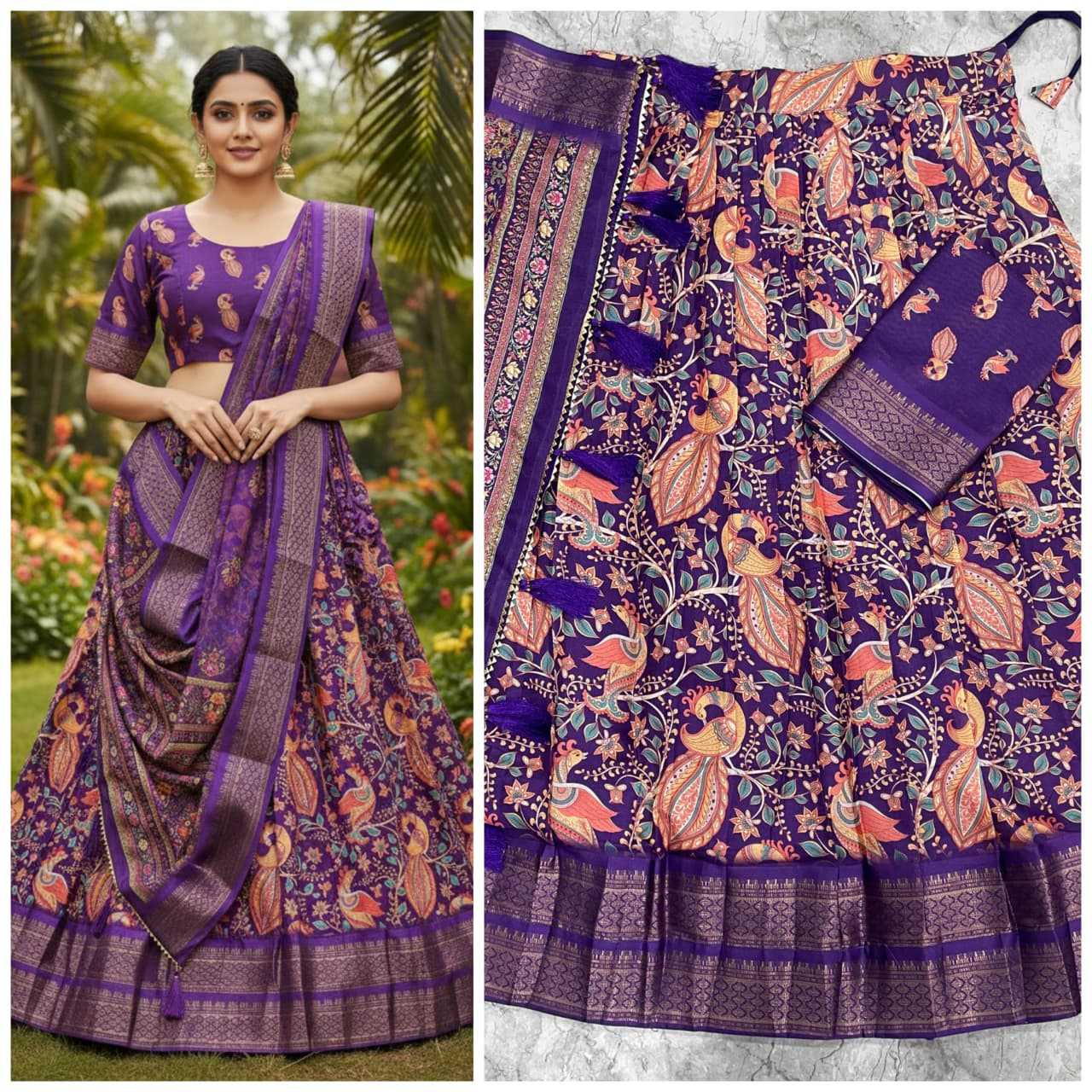 Soft Cotton Silk Traditional Lehenga