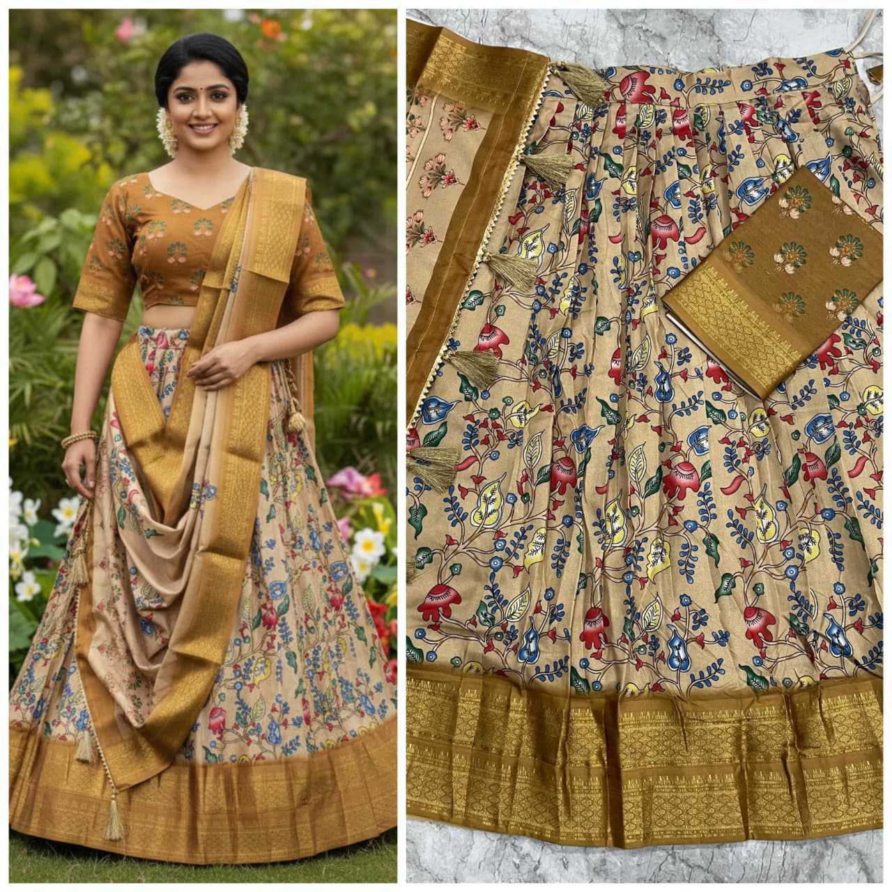 Soft Cotton Silk Traditional Lehenga