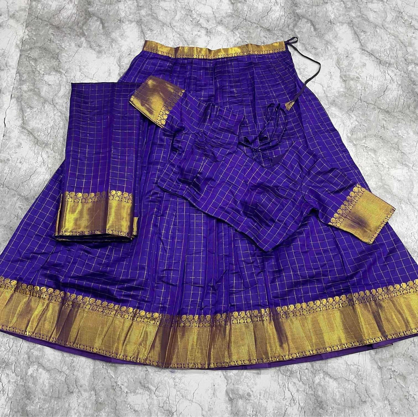 Kanjivaram Silk Designer Lehenga