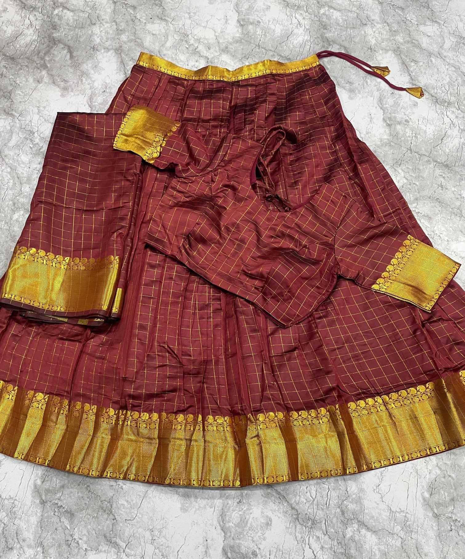 Kanjivaram Silk Designer Lehenga