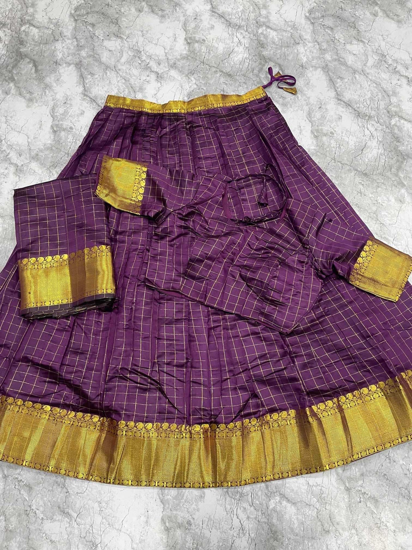 Kanjivaram Silk Designer Lehenga