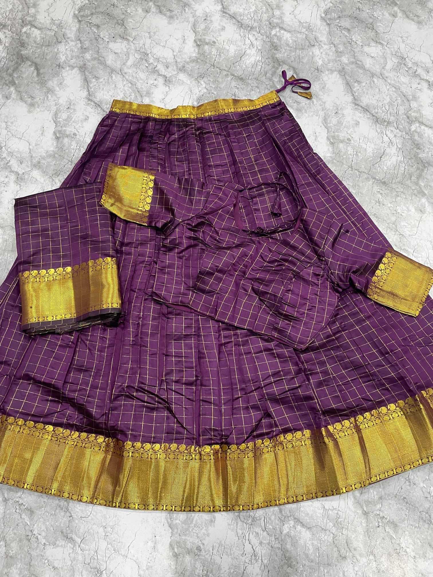 Kanjivaram Silk Designer Lehenga
