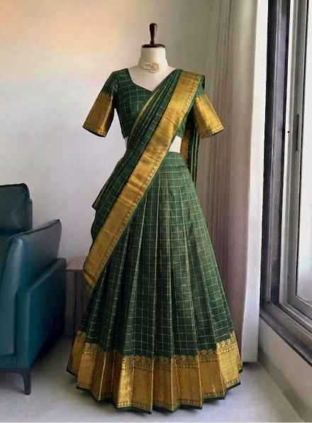 Kanjivaram Silk Designer Lehenga