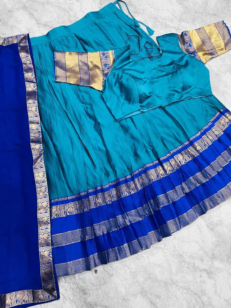 Kanjivaram Silk Designer Lehenga
