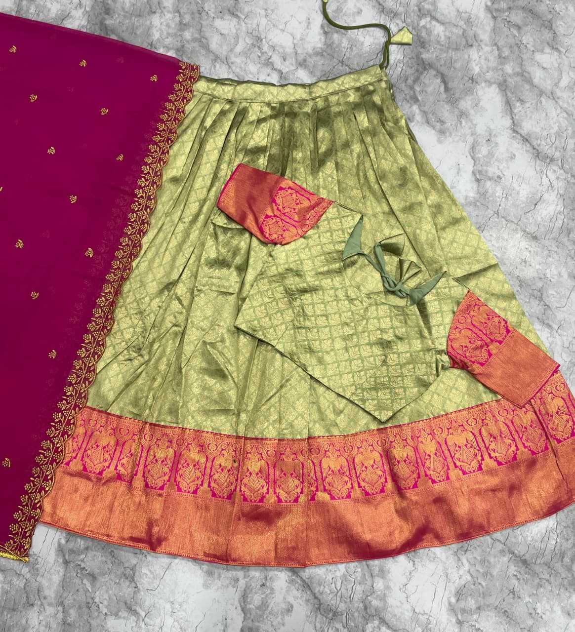 Kanjivaram Silk Traditional Lehenga