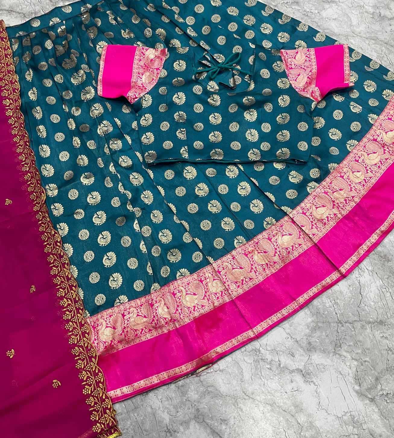 Kanjivaram Silk Traditional Lehenga