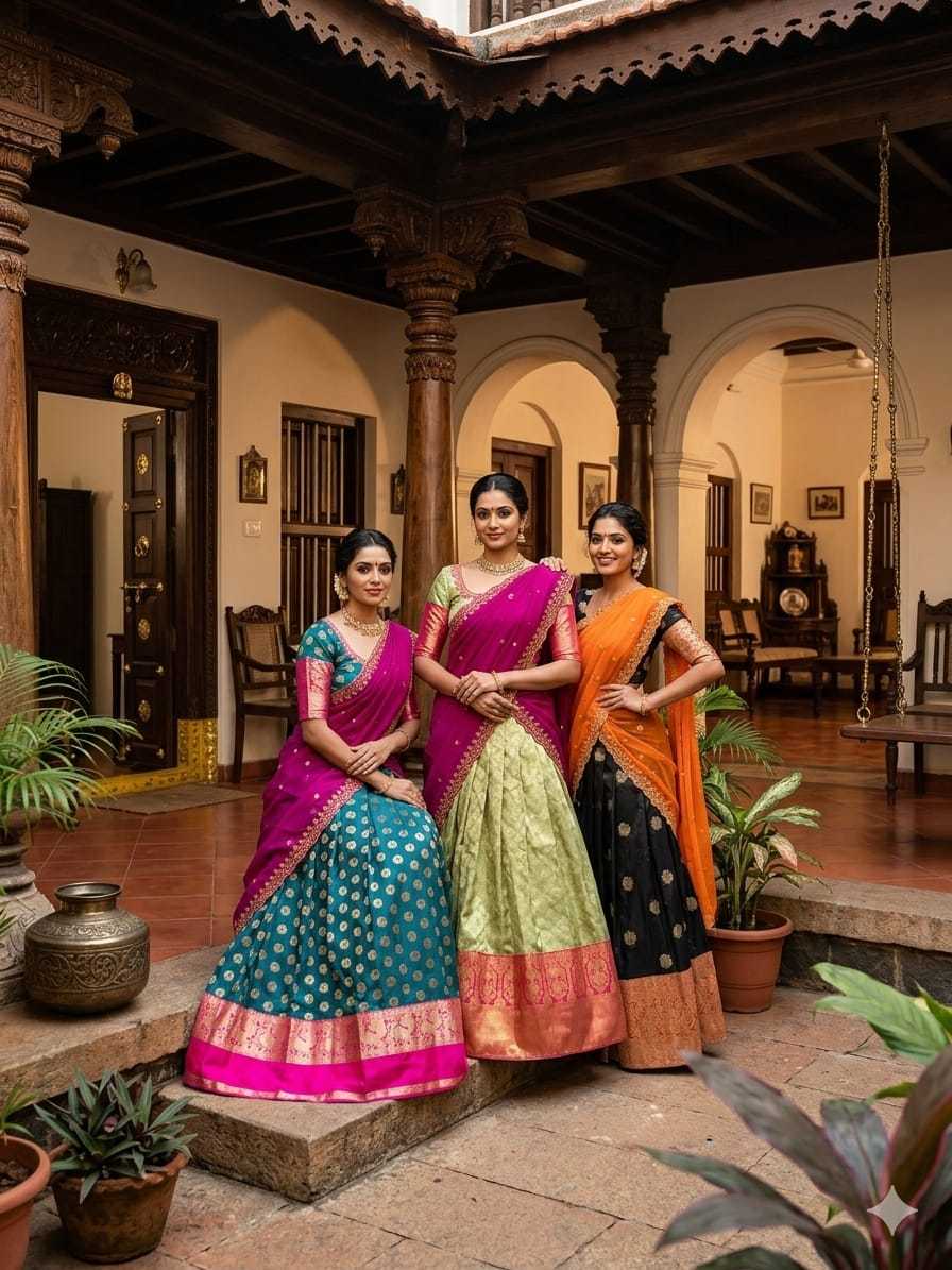 Kanjivaram Silk Traditional Lehenga