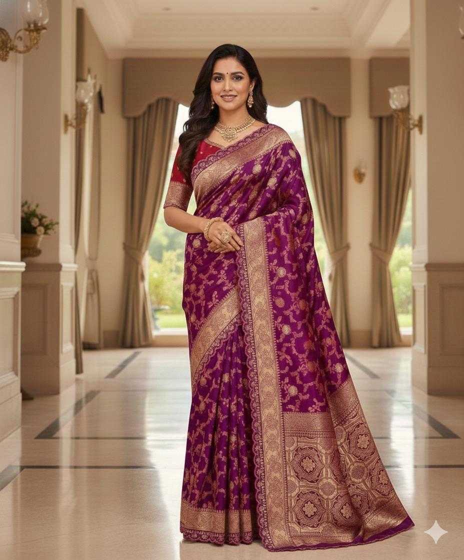 Embroidered Saree