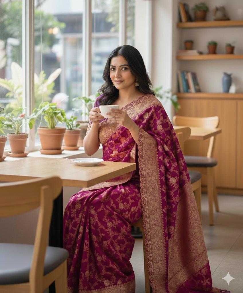 Embroidered Saree