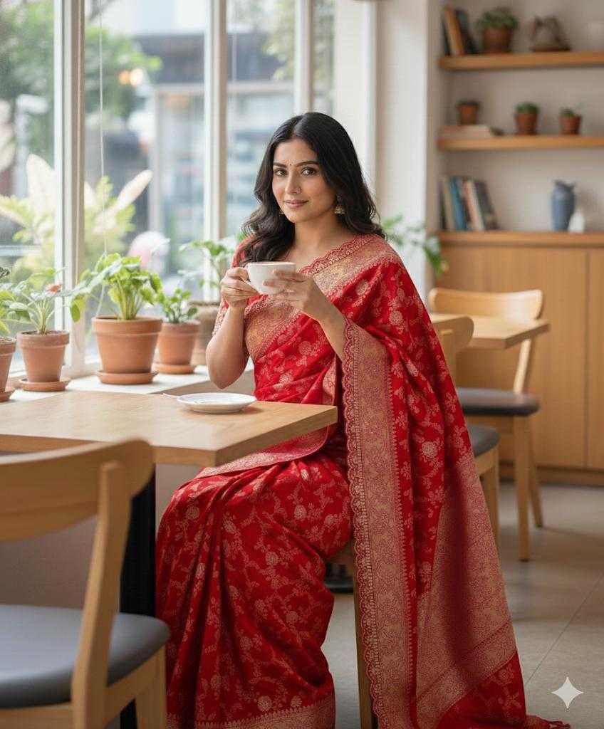 Embroidered Saree