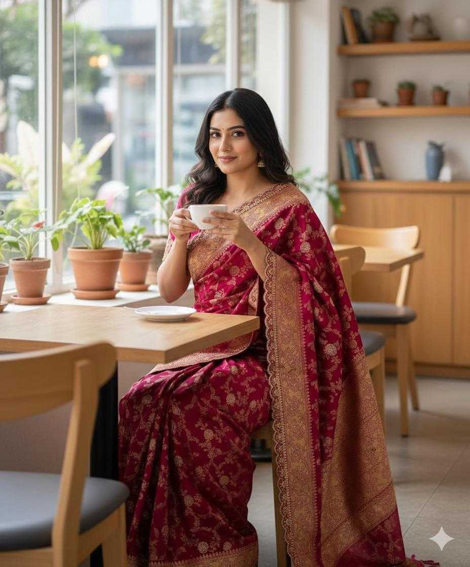 Embroidered Saree