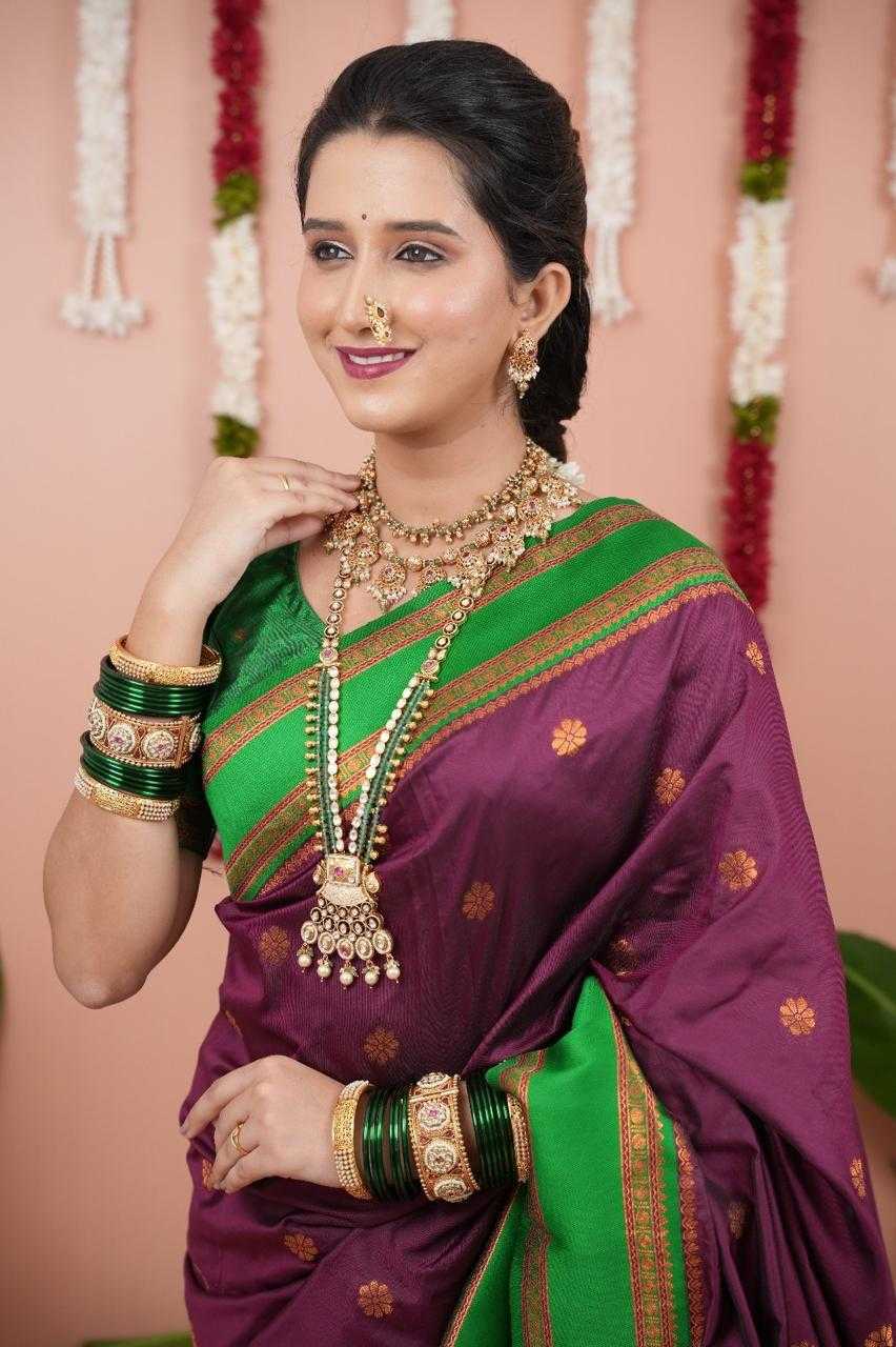 Banarasi Soft Silk Zari Border Saree