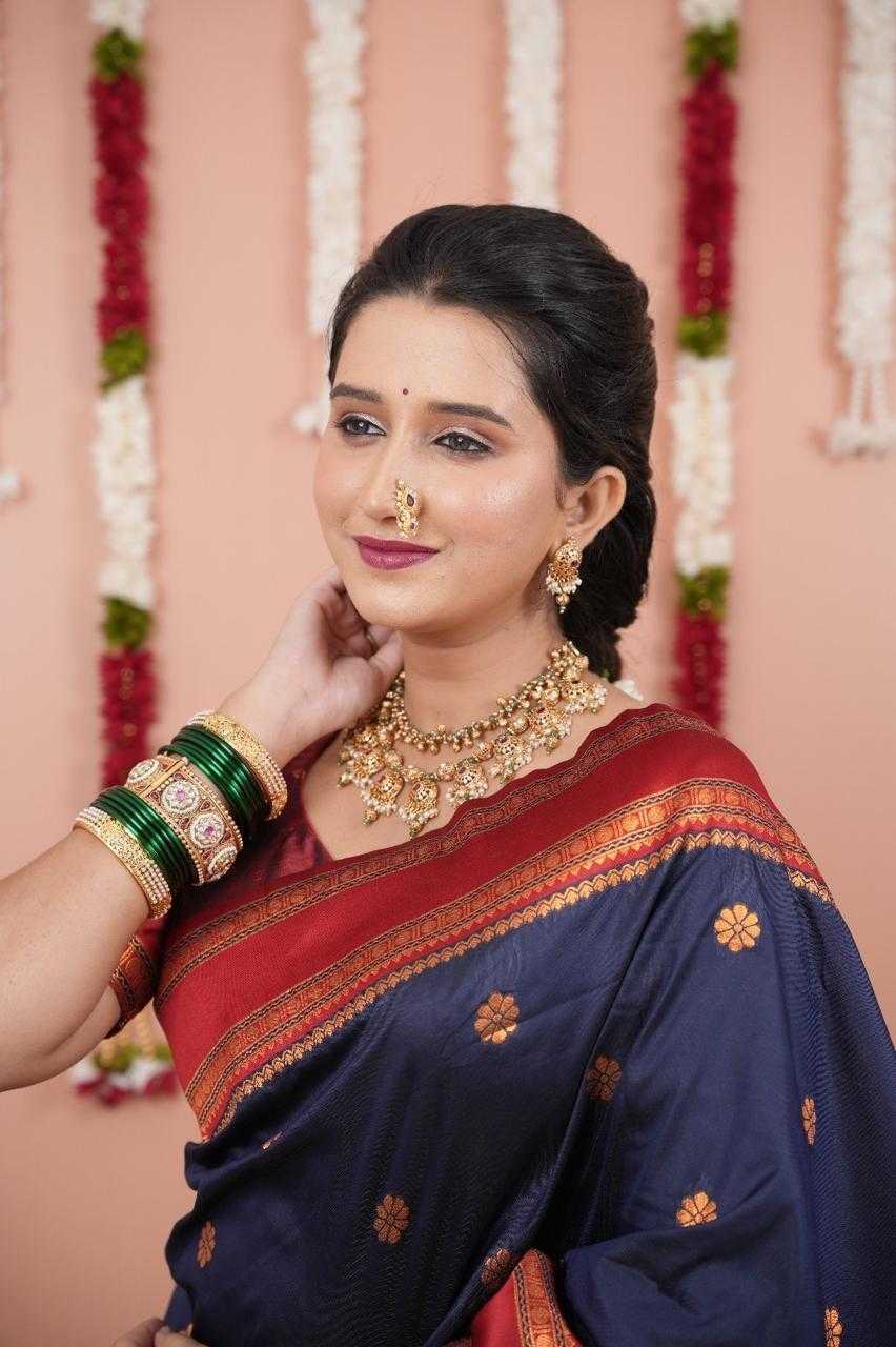 Banarasi Soft Silk Zari Border Saree
