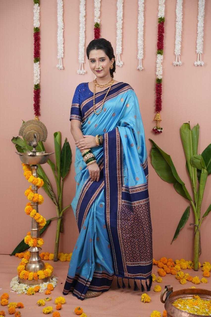Banarasi Soft Silk Zari Border Saree